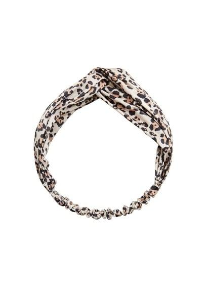 Violeta By Mango Violeta By Mango Leopard Printed Headband