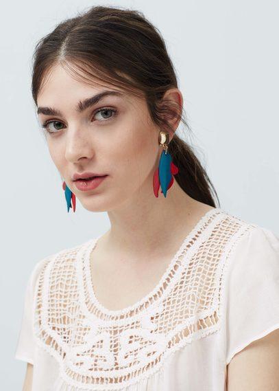 Mango Mango Cotton Modal-blend Blouse