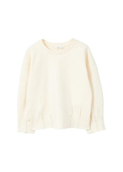 Mango Mango Seam Detail T-shirt