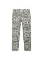 Mango Mango Leopard Print Jeans