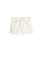 Mango Mango Ripped-detail Denim Short