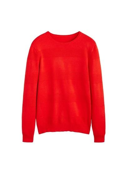 Mango Man Mango Man Striped Structure Sweater