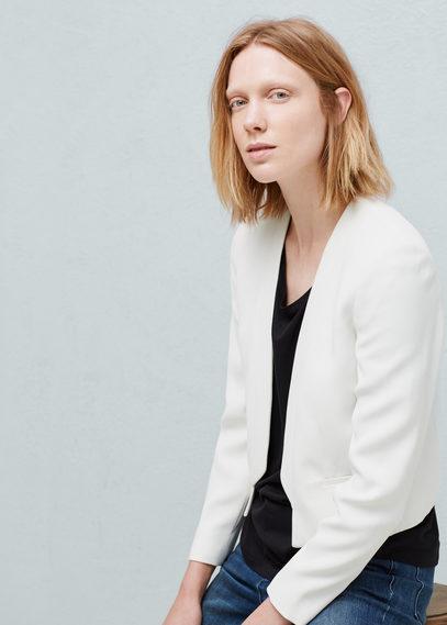 Mango Mango Crop Jacket
