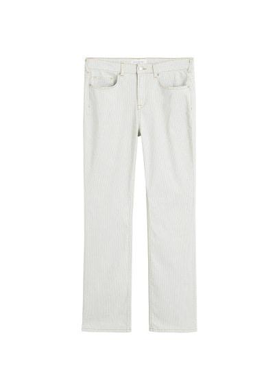 Violeta By Mango Violeta By Mango Striped Bootcut Jeans