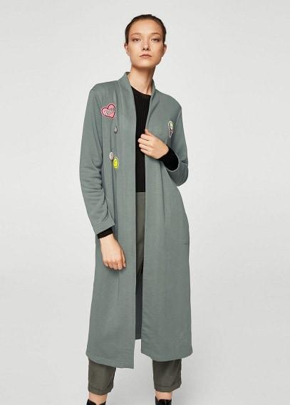 Mango Mango Patched Jacket