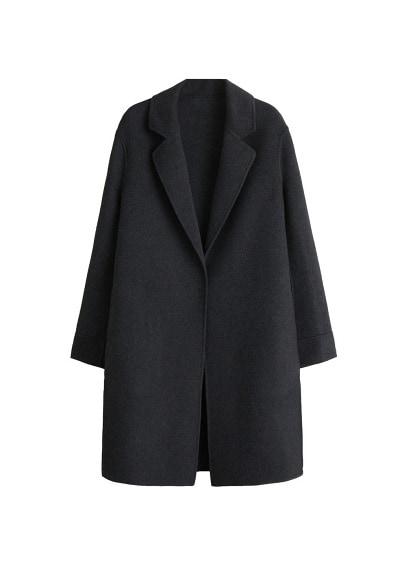 Violeta By Mango Violeta By Mango Wool Overcoat