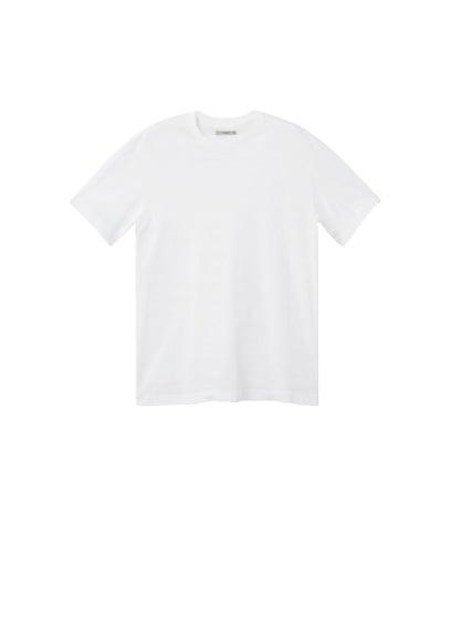Mango Man Mango Man Stripped Structure T-shirt