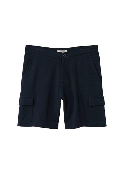 Mango Man Mango Man Pockets Cotton Bermuda Shorts