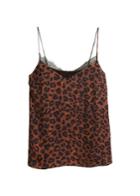 Mango Mango Leopard Print Top