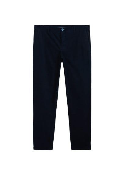 Mango Man Mango Man Structured Regular-fit Trousers