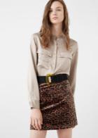 Mango Mango Chest-pocket Silk Blouse