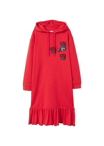 Mango Mango Cottoned Sweatshirt Dress