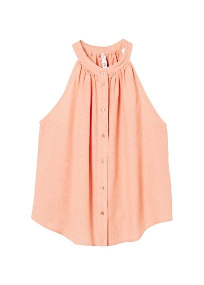 Mango Mango Jacquard Top