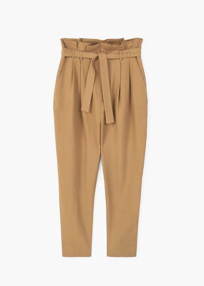 Mango Mango Soft Fabric Cord Trousers