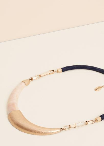 Violeta By Mango Violeta By Mango Contrasting Necklace