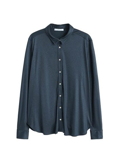 Violeta By Mango Violeta By Mango Satin Shirt