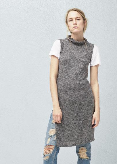 Mango Flecked Long Top