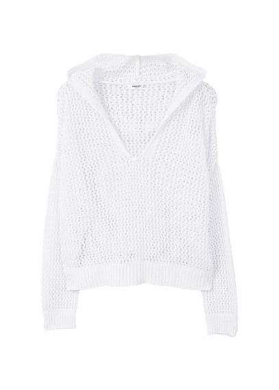 Mango Mango Hood Net Sweater