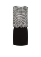 Mango Geometric Print Combi Dress