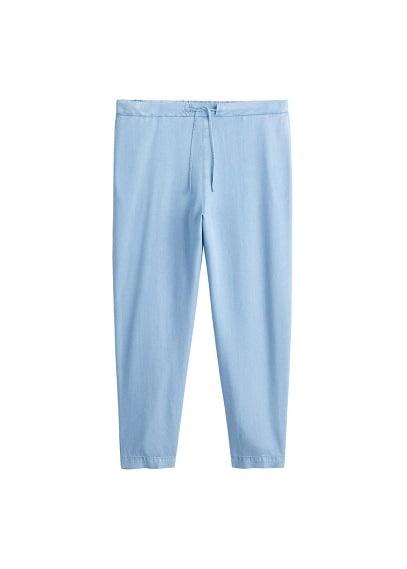 Violeta By Mango Violeta By Mango Baggy Denim Trousers
