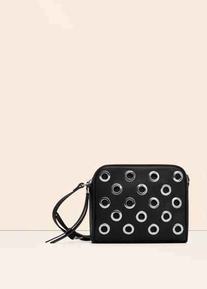 Violeta By Mango Violeta By Mango Perforated Design Bag