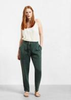 Violeta By Mango Violeta By Mango Flowy Cupro Trousers