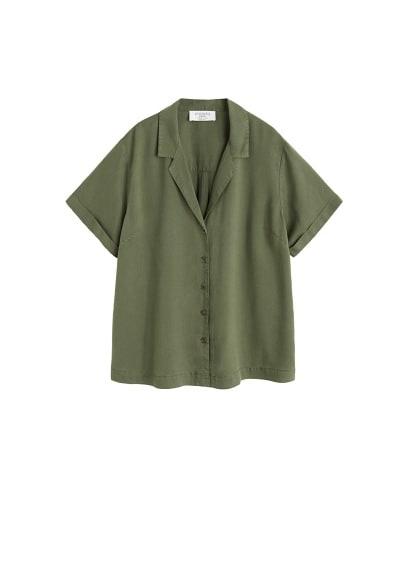 Violeta By Mango Violeta By Mango Soft Fabric Shirt