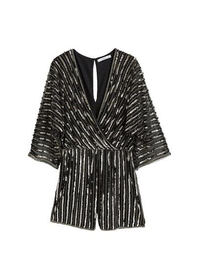 Mango Mango Sequins Jumpsuit