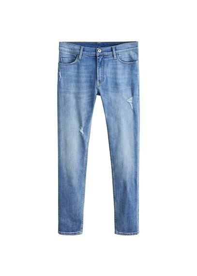Mango Man Mango Man Skinny-fit Light Wash Dylan Jeans