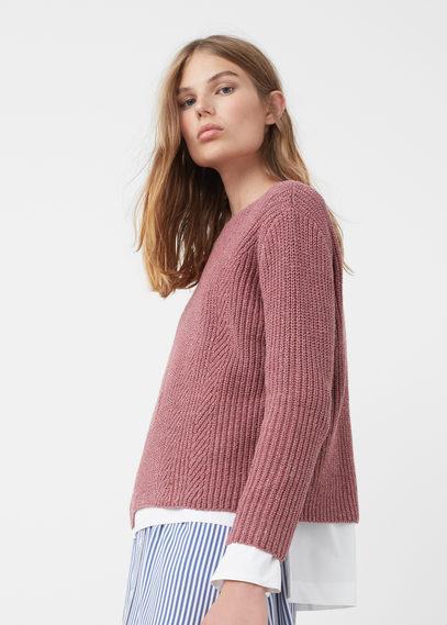 Mango Mango Cotton Wool-blend Sweater