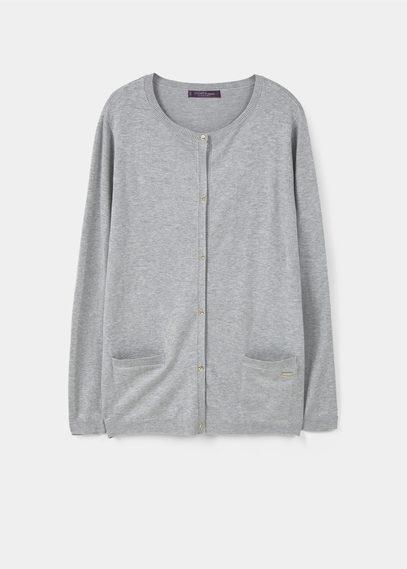 Violeta By Mango Violeta By Mango Buttoned Cardigan