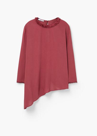 Mango Mango Tassel Blouse