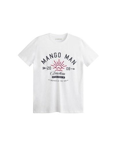 Mango Man Mango Man Logo Cotton T-shirt
