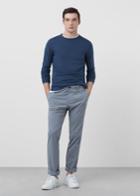 Mango Man Mango Man Silk Cotton-blend Sweater