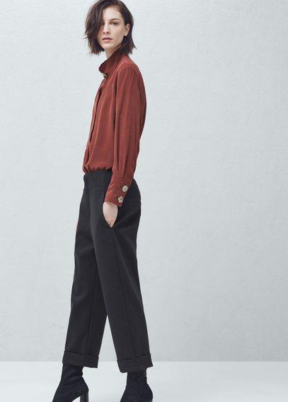 Mango Premium - Cotton Crop Trousers