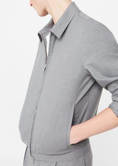 Mango Man Mango Man Pocket Structured Jacket