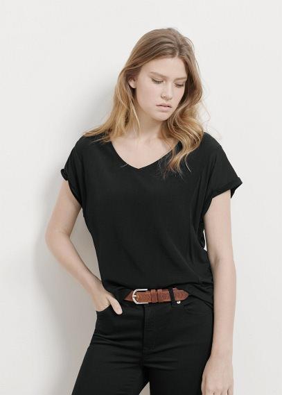 Violeta By Mango Violeta By Mango V-neck T Shirt