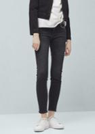 Mango Mango Studs Slim-fit Jeans