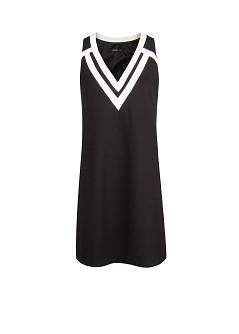 Mango Bicolor Shift Dress