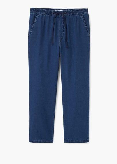 Mango Man Mango Man Dark Wash Jogging Jeans