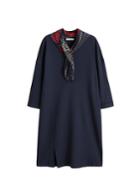 Violeta By Mango Violeta By Mango Pleated Scarf Dress