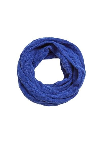 Mango Mango Cable-knit Scarf