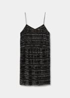 Violeta By Mango Violeta By Mango Sequin Embroidered Dress