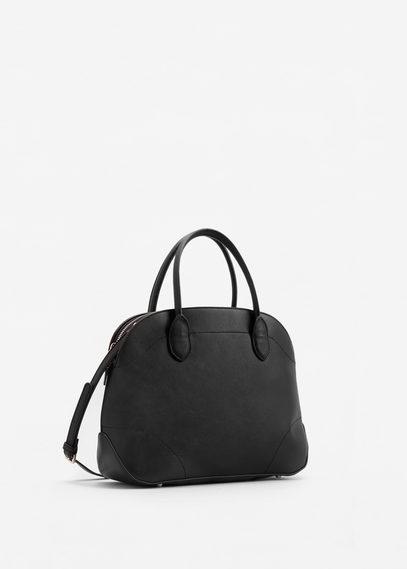 Mango Mango Saffiano-effect Cross-body Bag