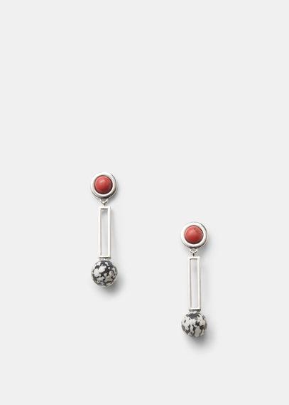 Mango Mango Semiprecious Stone Earring