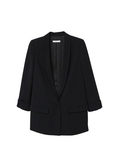 Mango Mango Shawl Collar Blazer