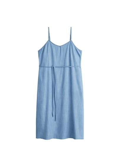 Violeta By Mango Violeta By Mango Bow Soft Dress