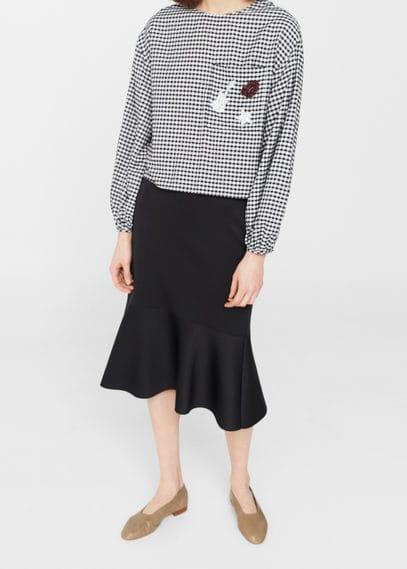 Mango Mango Patch Pocket Blouse