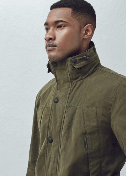 Mango Man Cotton Field Jacket