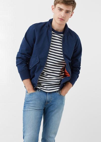 Mango Man Mango Man Pocket Cotton Bomber Jacket